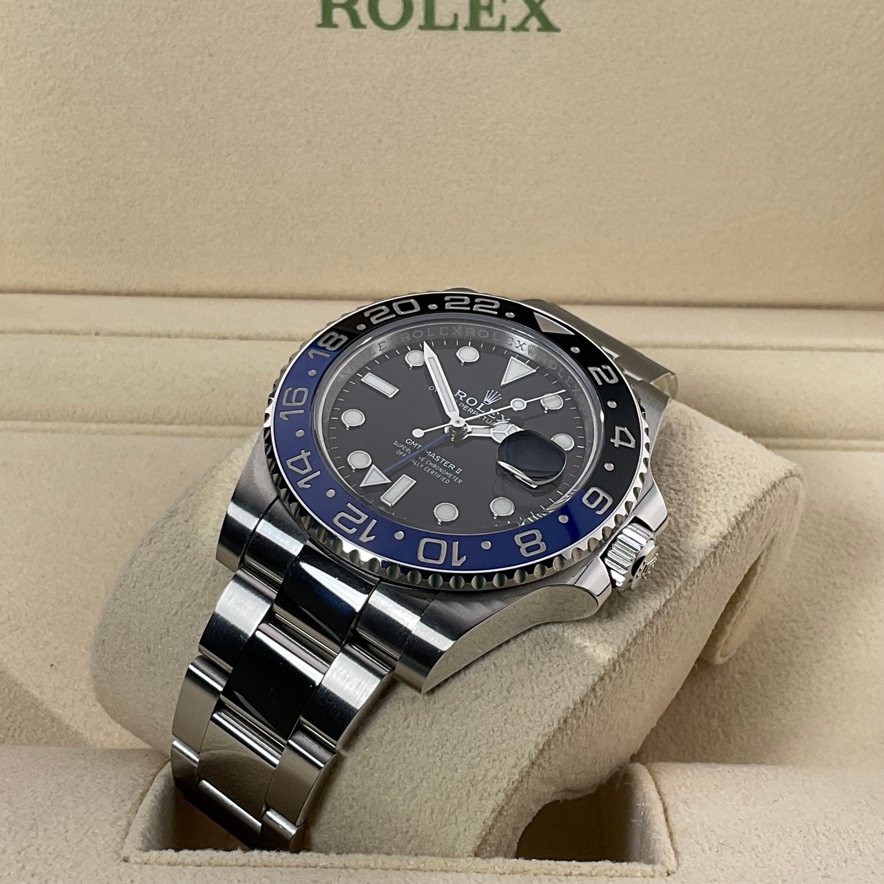 Rolex GMT Master II Batman | 126710BLNR | 2022 | Full Set