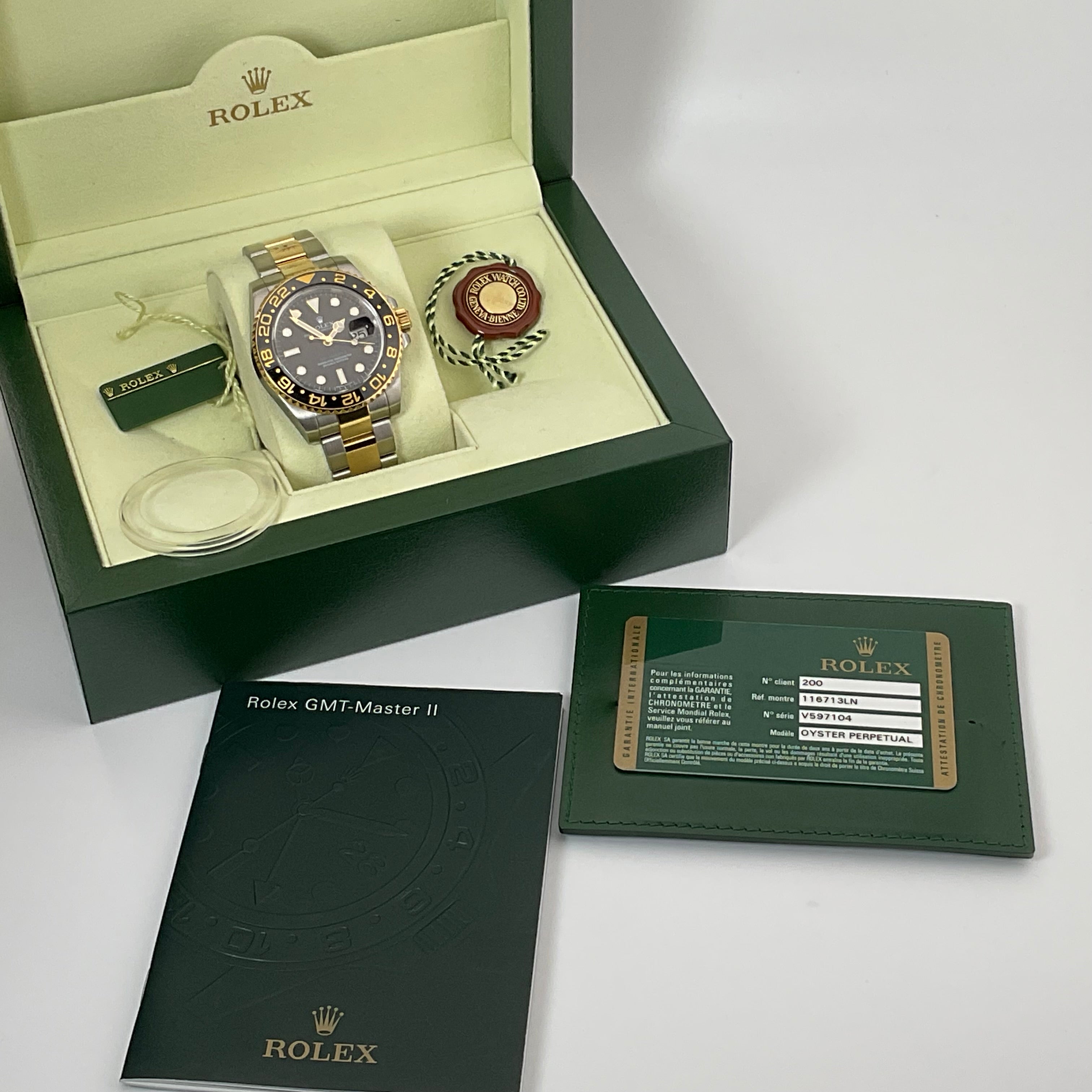 Rolex GMT Master II | 116713LN | 2010 | Full Set