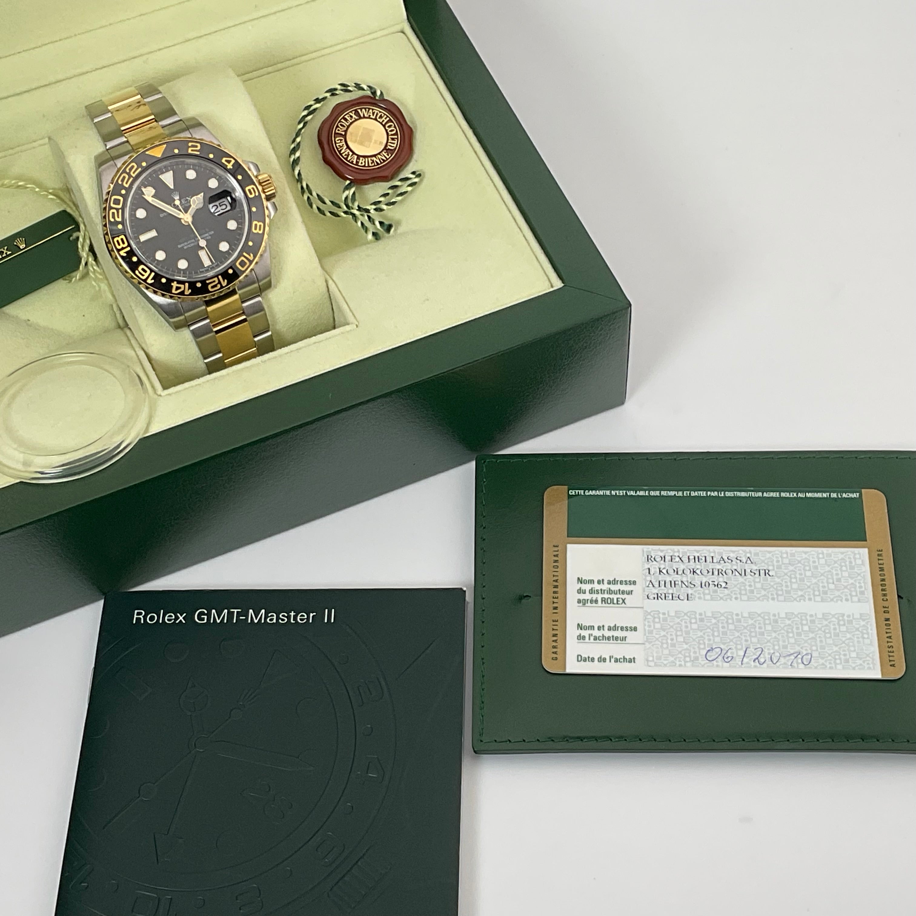Rolex GMT Master II | 116713LN | 2010 | Full Set