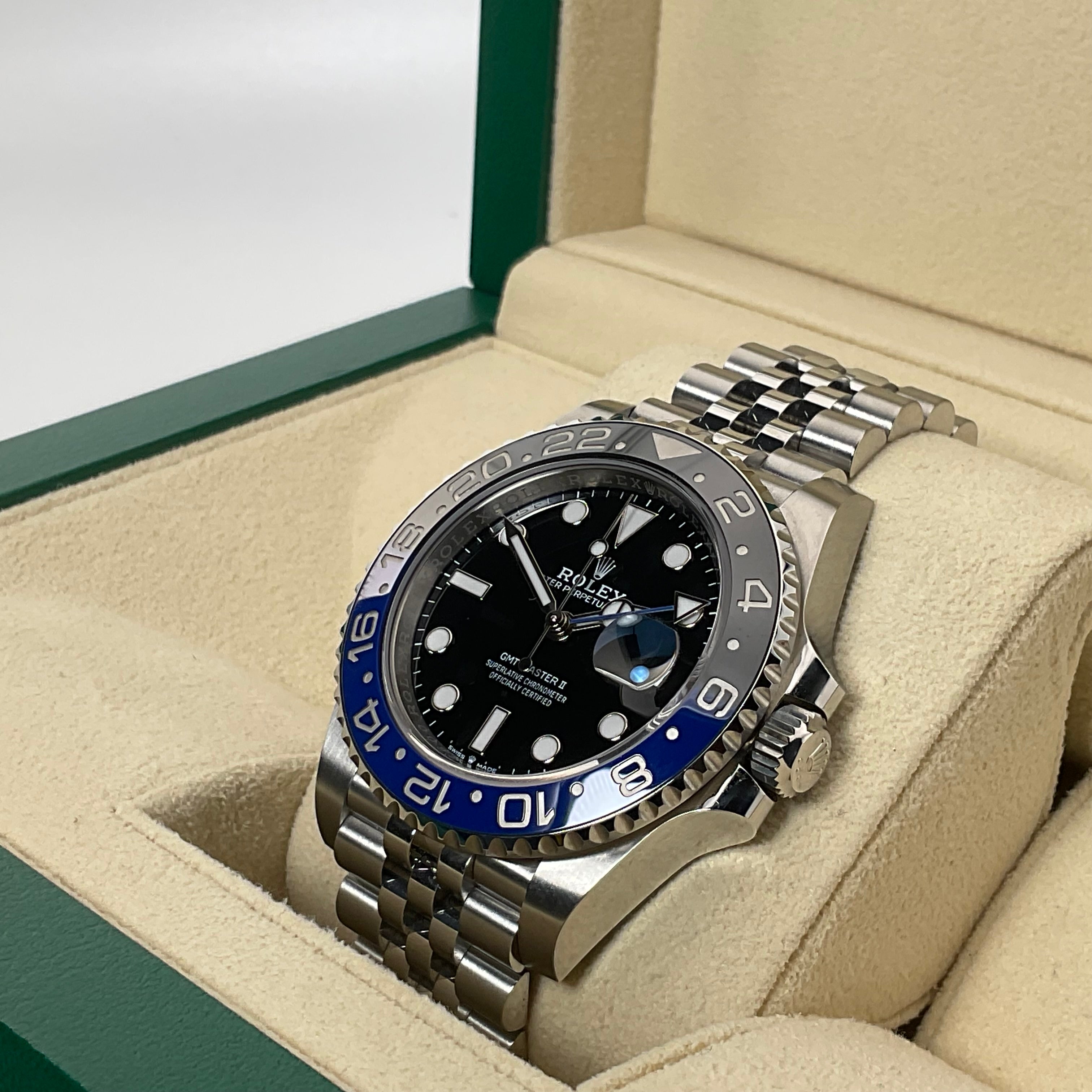 Rolex GMT Master II Batgirl | 126710BLNR | 2024 | Full Set