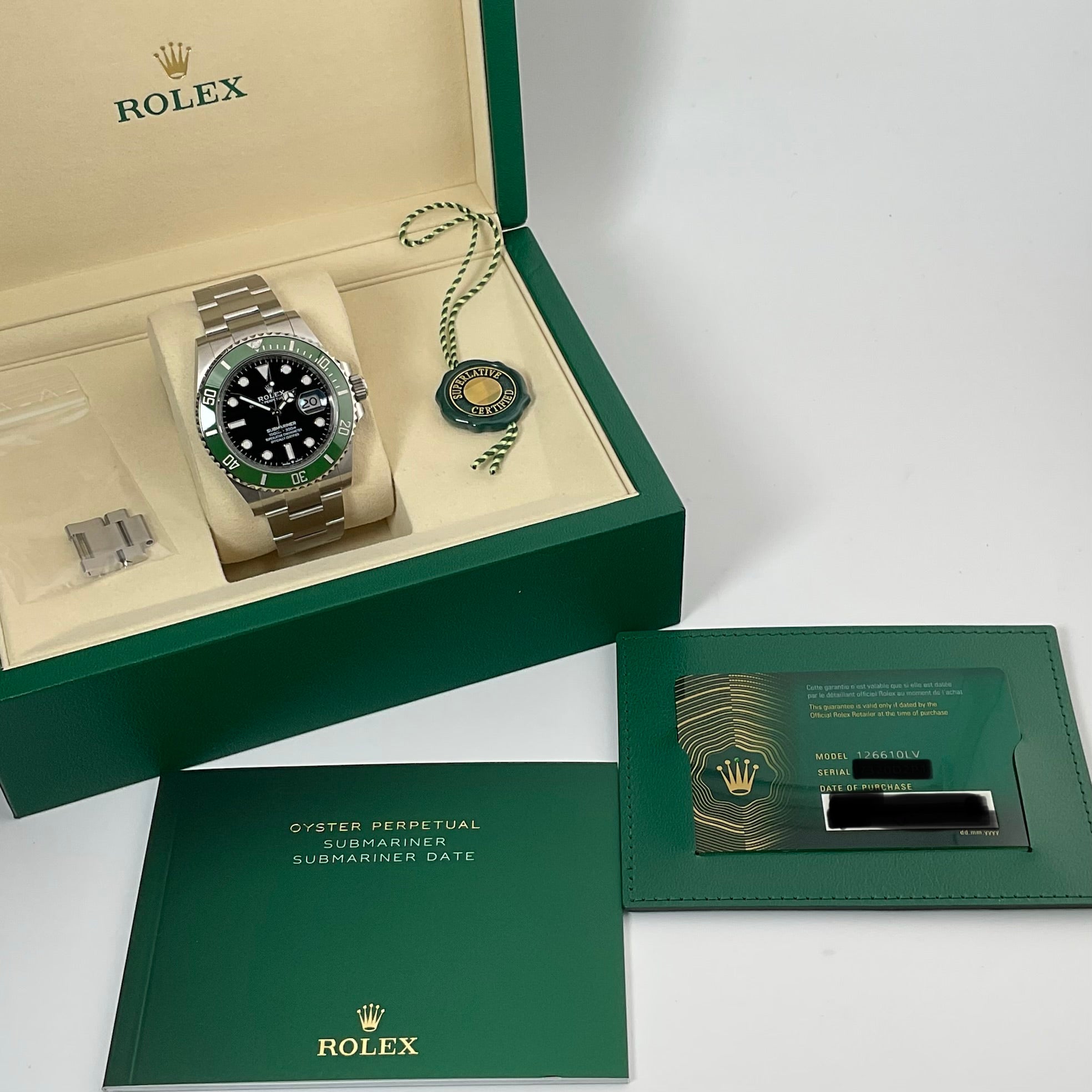 Rolex Submariner Date | 126610LV | 2026 | Full Set