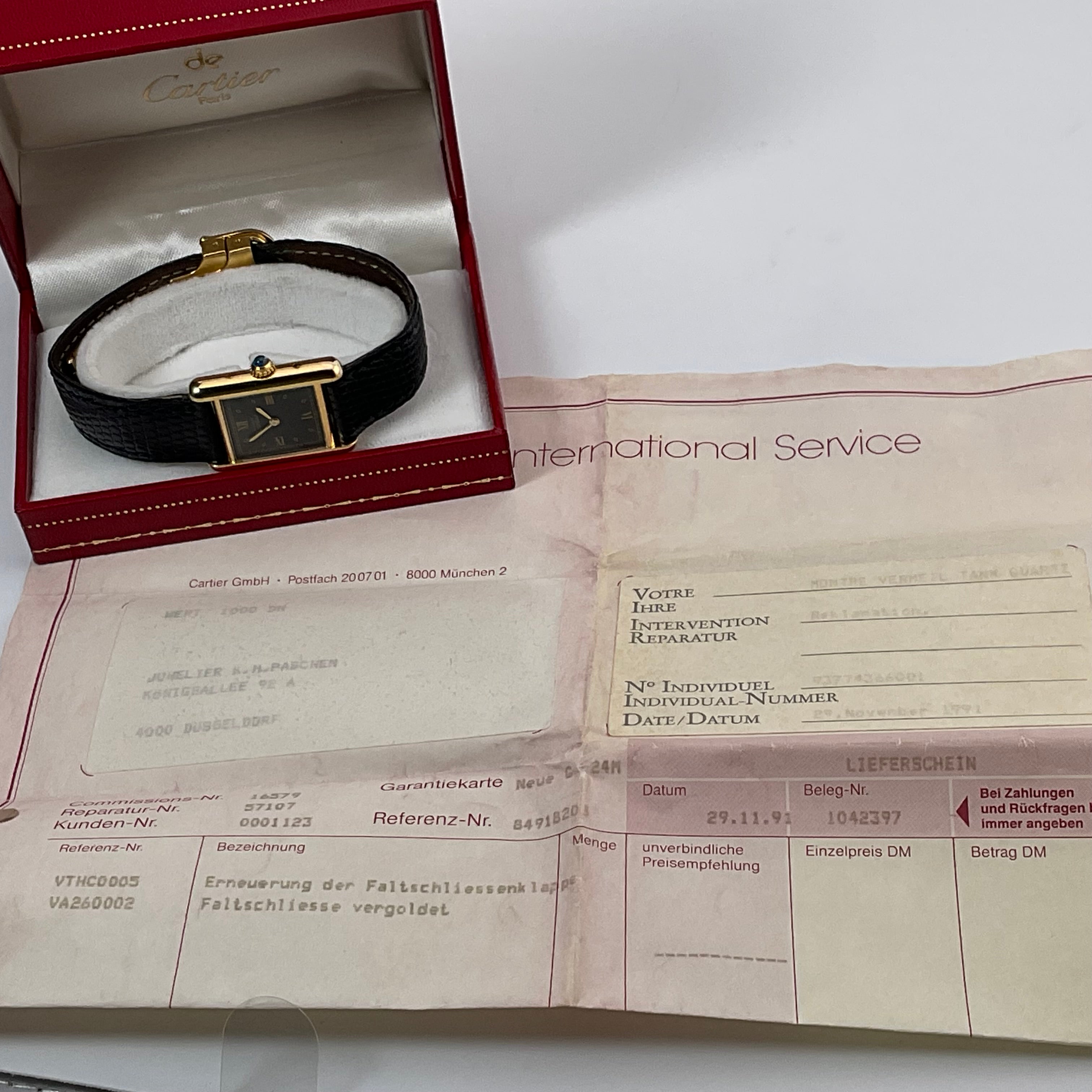 Cartier Tank Must Vermeil | 59005 | ca 1990