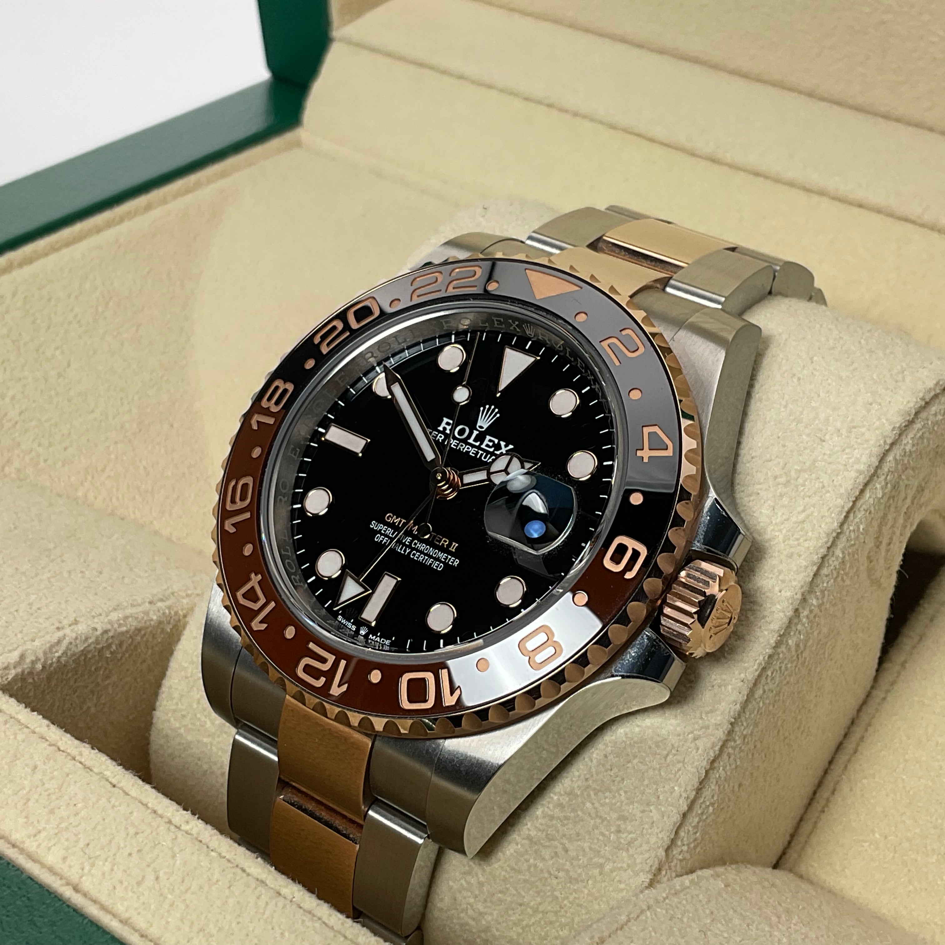 Rolex GMT Master II Rootbeer | 126711CHNR | 2022 | Full Set