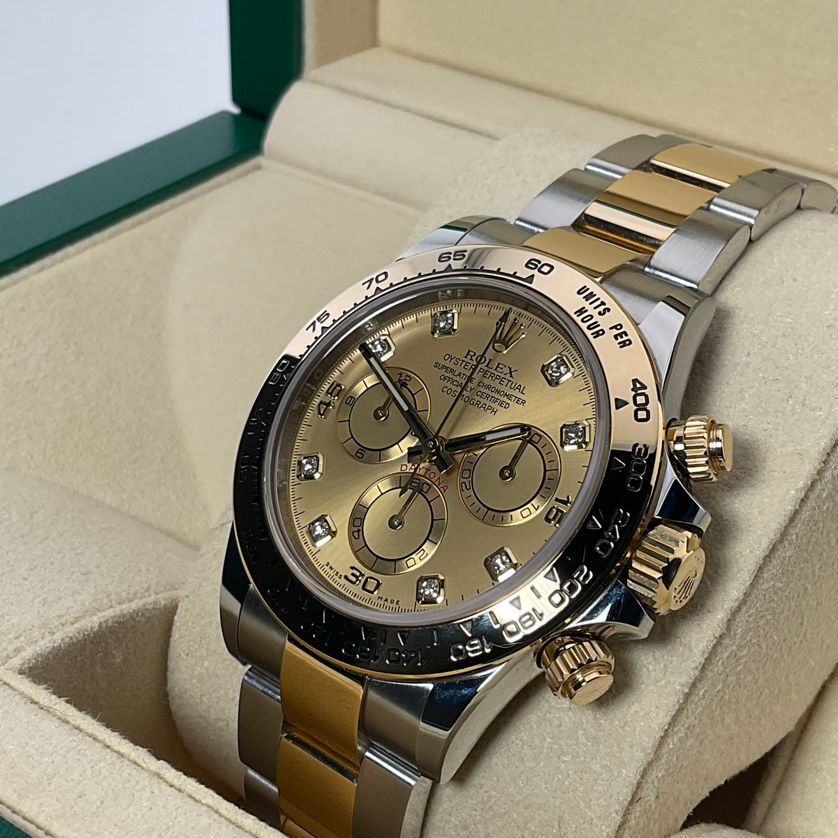 Rolex Daytona | 116503 champagner diamant | 2020 | Full Set + Erstkaufrechnung DE
