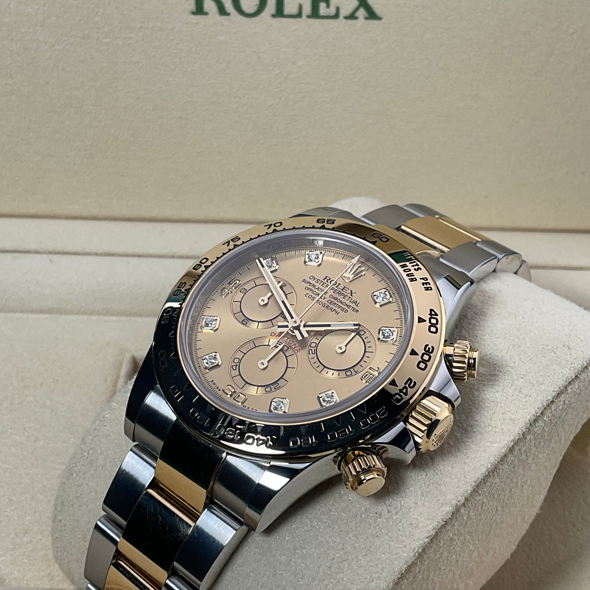 Rolex Daytona | 116503 champagner diamant | 2020 | Full Set + Erstkaufrechnung DE